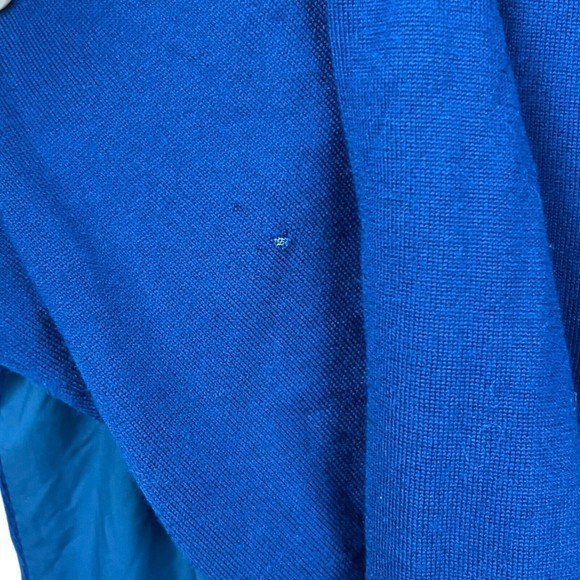 Peter Millar Crown Sport Mes Quarter Zip Wool Blend Long Sleeve Jacket XL FLAWED - Picture 3 of 7